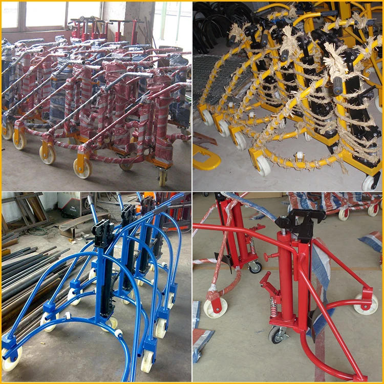 Sinolift COY series high quality portable 55 gallon drum trolley for all oil drum handling