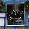 Christmas snowflake pendant wall stickers window decoration wall window stickers waterproof removable stickers