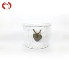 Cheap price indoor decoration fiber clay cement cheap flower pot