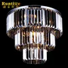 2019 Modern Decoration Home Smoky Crystal ceiling lights for living room RT1604-6