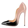 AL-852 ladies office wear gradient color footwear pointed toe women stiletto high heels bulk wholesale shoes high heels dress sh