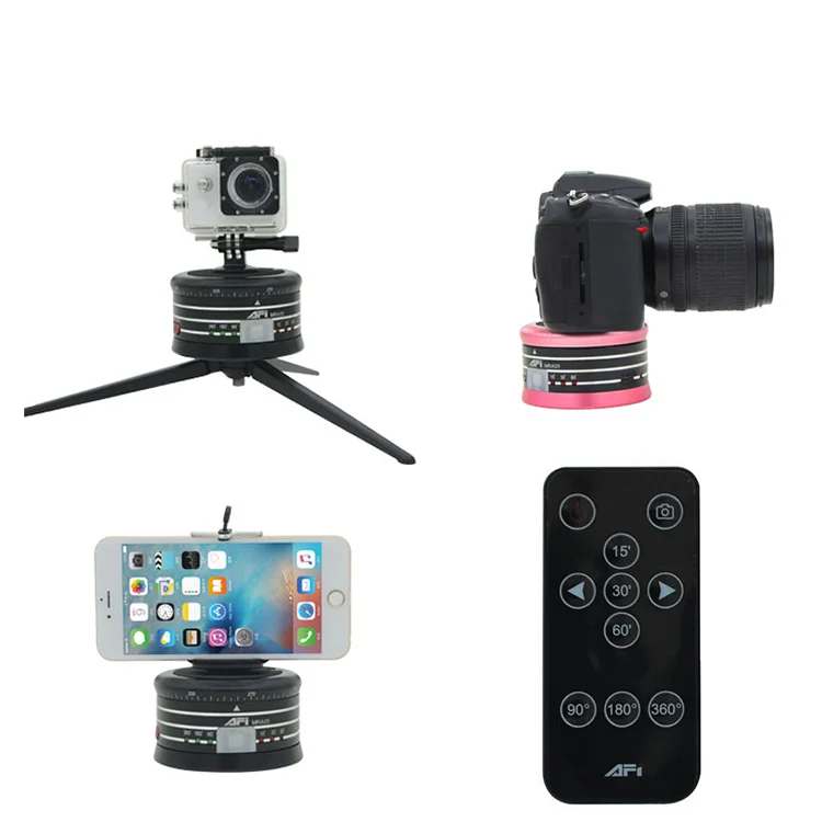 Electronic Bluetooth Panorama Camera Head Mount for He-ro5, I-phone, Digital Cameras & DSLRs MRA01
Electronic Bluetooth Panorama Camera Head Mount for He-ro5, I-phone, Digital Cameras & DSLRs MRA01