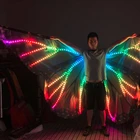 LED Suit Costumes LED luminescent Wings for women full color Wings Stage Dance Performance Show Dress for Night Club
