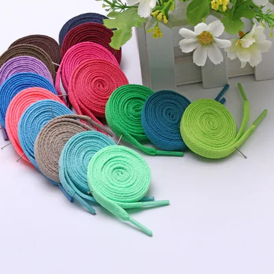 High Quality 8mm Multi Color Polyester Flat Shoe Laces schnrsenkel, Picture color or custom color
High Quality 8mm Multi Color Polyester Flat Shoe Laces schnrsenkel, Picture color or custom color