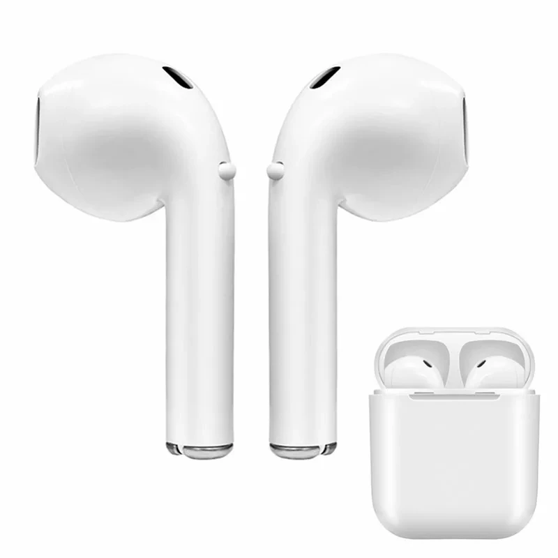 i8 twins wireless headphone stereo sport headset with charging box bulk wireless headphone, White
i8 twins wireless headphone stereo sport headset with charging box bulk wireless headphone, White