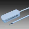 24V 2 Pin Rectangular Junction Box Serial Circuits Fitted Mini Plug LED Connectors for The LED Cabinet Light with PCB Socket