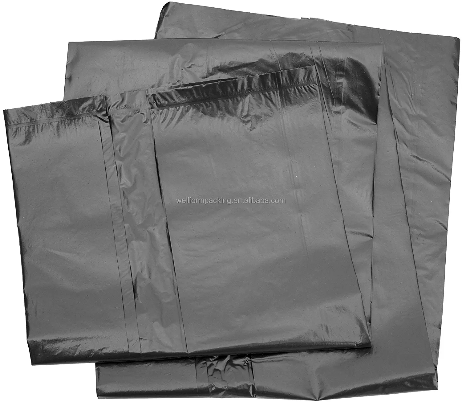 90l plastic garbage bags heavy duty refuse sack dustbin liner