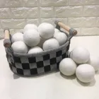 Factory custom handmade ecological felt wool dryer ball