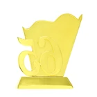Parts Trophy Trophy Parts Trophy Factory Custom Unique Design Gold Parts Medal Award Souvenir Plate Trophy