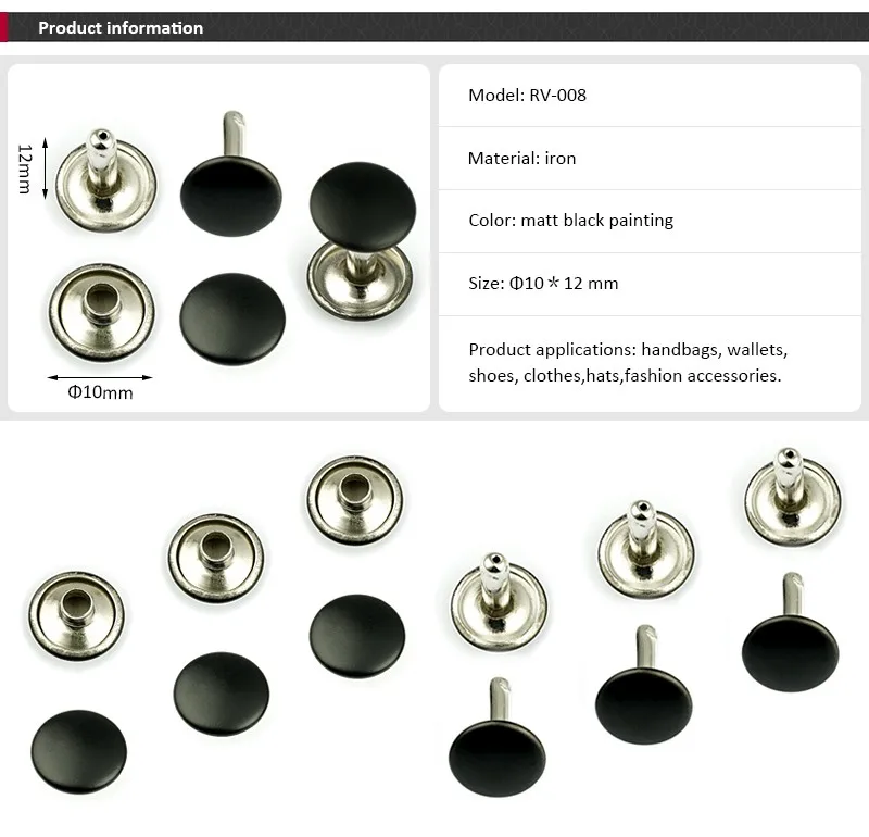 Stud Rivets For Bags