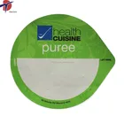 Aluminium-Lacquer Material and Custom Logo Printing Aluminum Foil Lid packaging food