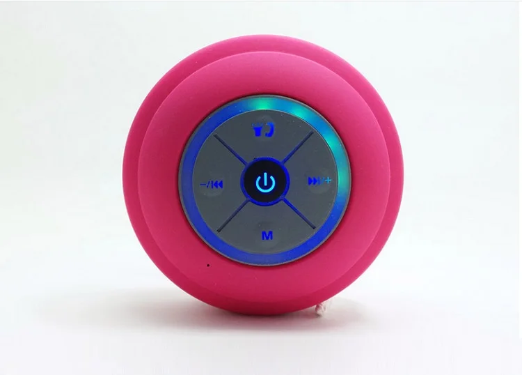 Q9 Waterproof Card Function Bathroom Wireless Led Light Speakers - ANKUX.COM