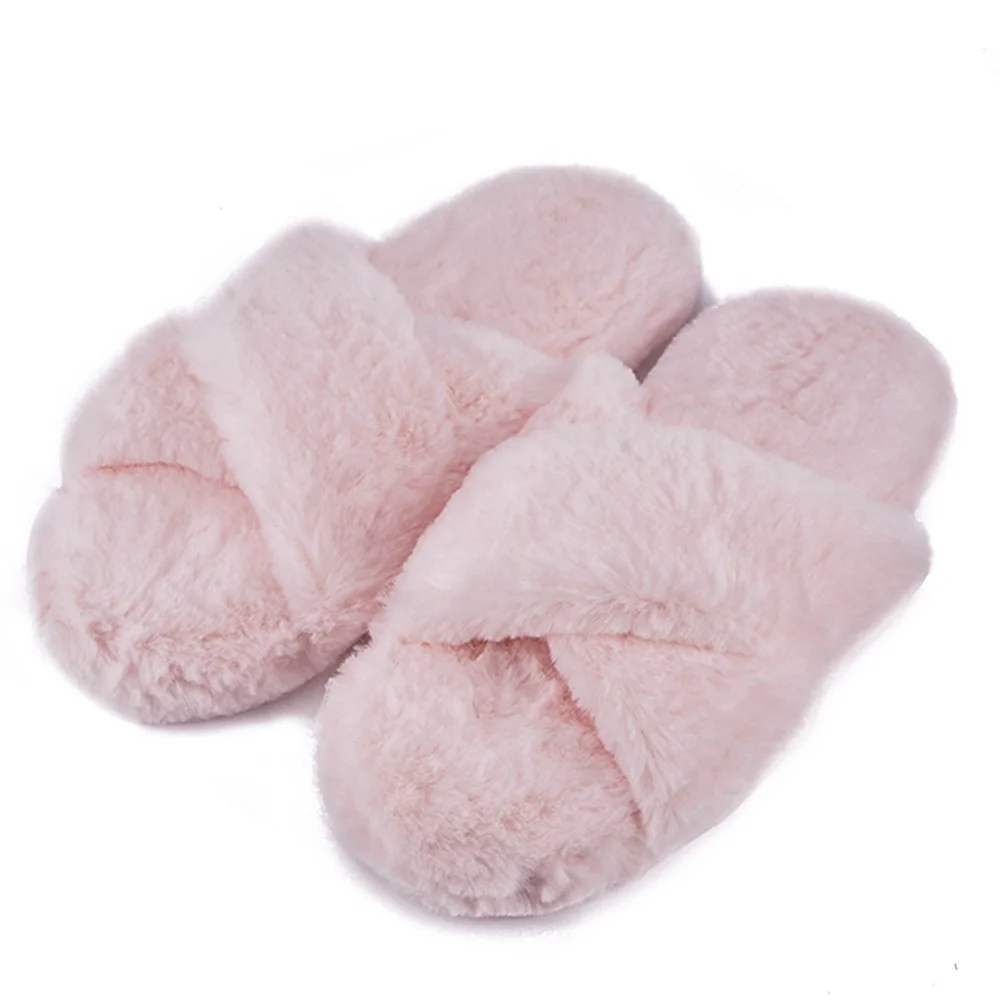 New design pink fur plush cozy open toe slippers for women, White, pink hearts, pink, red
New design pink fur plush cozy open toe slippers for women, White, pink hearts, pink, red