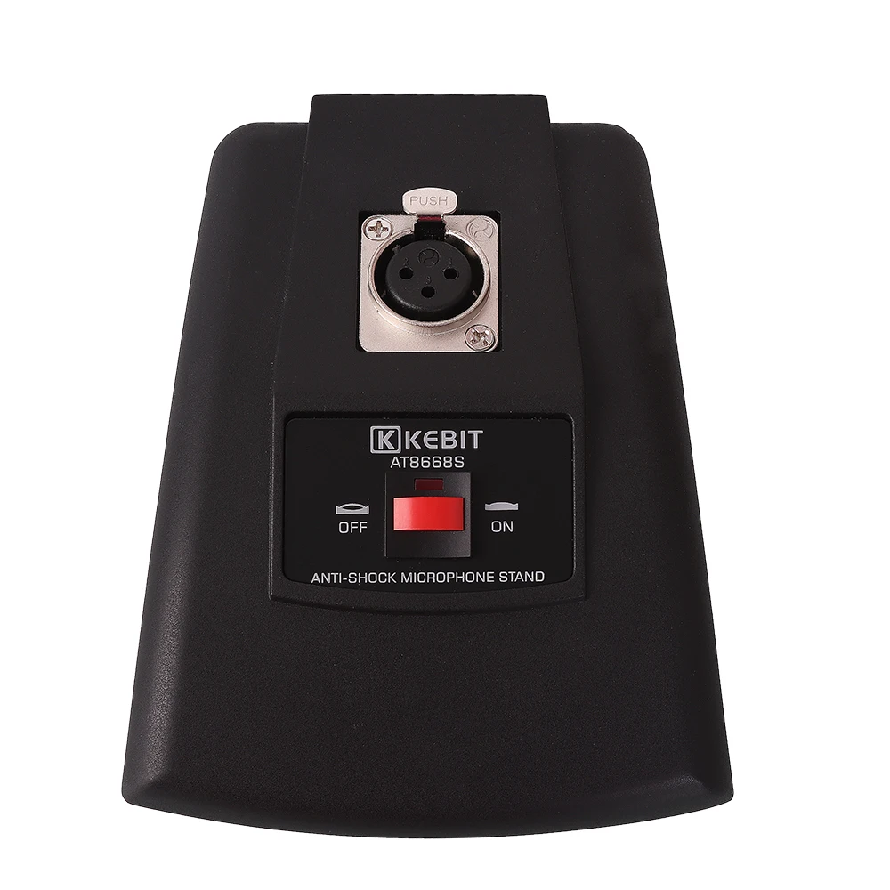 AT8668S KEBIT High quality professional wire microphone phantom desktop microphone, Black
AT8668S KEBIT High quality professional wire microphone phantom desktop microphone, Black