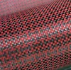 Professional red blue orange yellow green Dupon hybrid kevlar carbon fiber fabric for sale