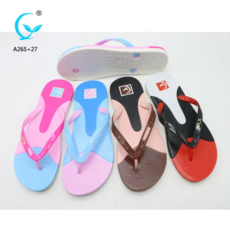 slippers for man and ladies pvc sandals 