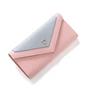 Fashion Style Envelope with Multiple Card Holder Students Clasp PU Women Money Clip Ladies Purse Wallet