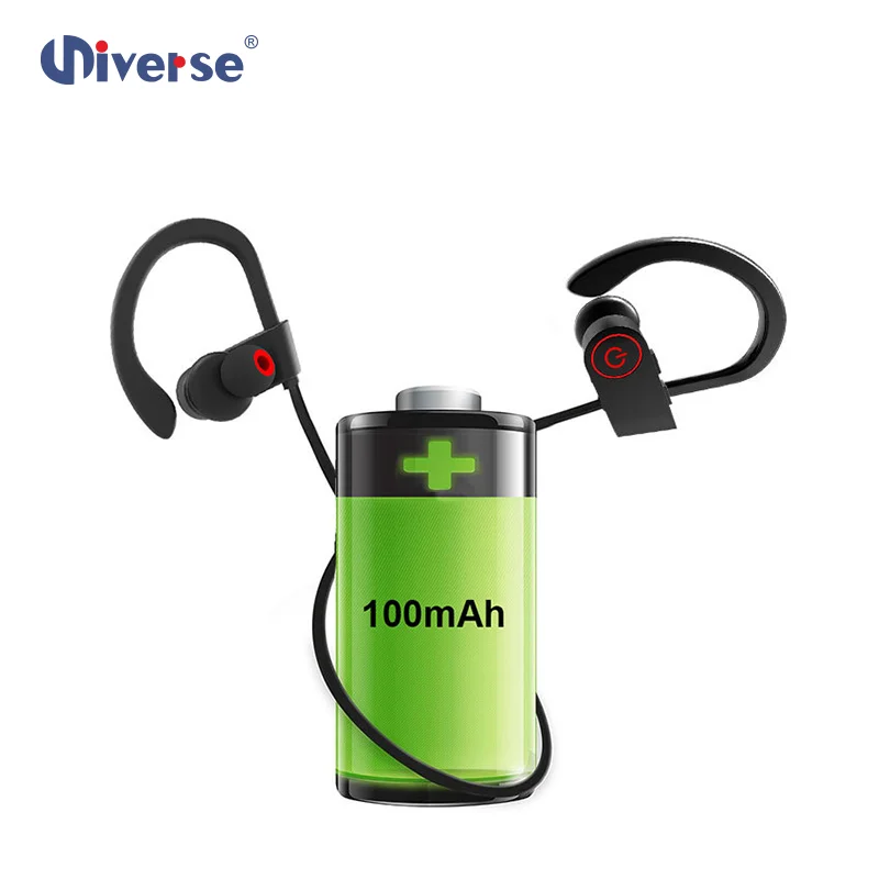 XHH-U8 New Sports Photo Wireless Blue Tooth V4.1 On-board Ear Protection Universal Mobile Phone Earphone - ANKUX.COM