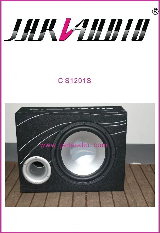 Car speaker box /boom box /car audio CX1201S series