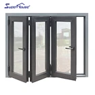 double glazed folding windows aluminium window door supplier