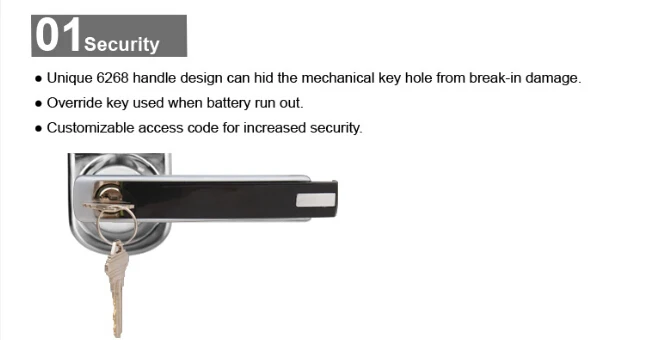 Electric Digital Password Door Lock