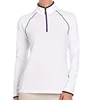 custom ladies Dry fit simple design Casual Sporty golf Long Sleeve Polo Collar T-shirt