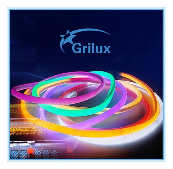 round 360 square rgb neon flexible color changing led rope light