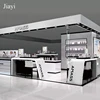 Hot sale display booth for trade show makeup kiosk design and stand cabinet for cosmetic store