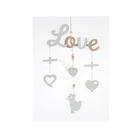 Wooden Hanging Mr Mrs Banner Decor Wedding Decoration Engagement Party