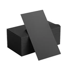black recycled postcard gift letter small custom printed coin box envelope paper packaging