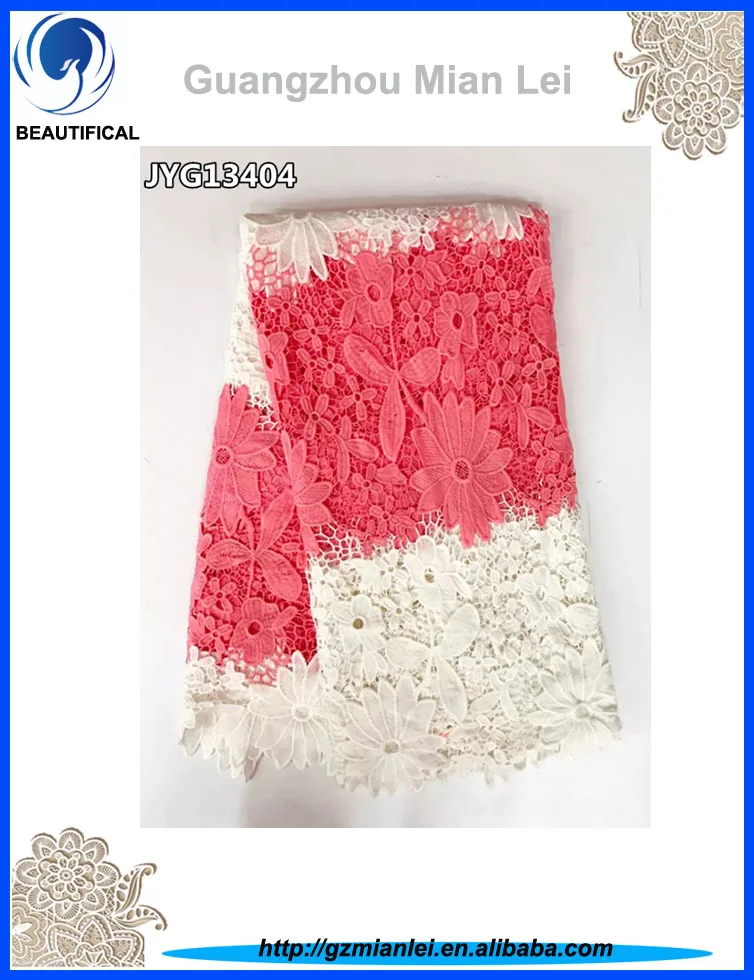 Heavy pink and white chemical Guipure lace fabric african cord lace for wedding dress JYG134, Yellow;black;purple;. water green;peach;white;blue
Heavy pink and white chemical Guipure lace fabric african cord lace for wedding dress JYG134, Yellow;black;purple;. water green;peach;white;blue
