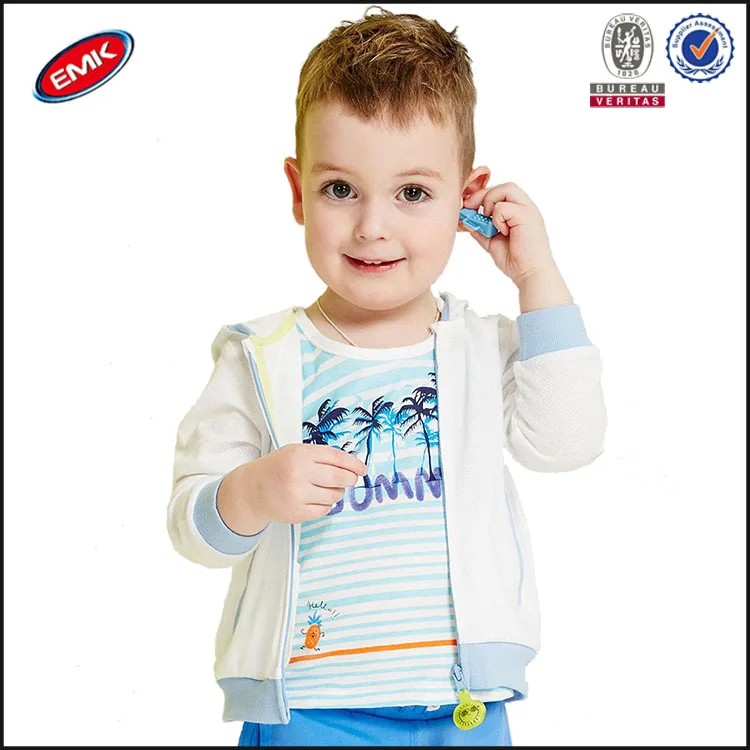 Fashionable Quantity Plain Zipper Hooded Sweatshirt Kids With Hood