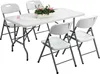 Low price good quality plastic table chairs for events ,BBQ folding outdoors dining table chairs