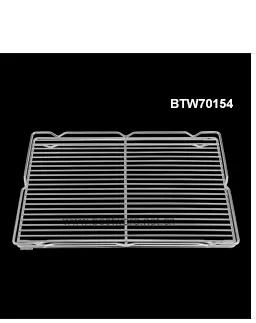 Professional Kitchen Equipment Fridge White Plastic Icebox Wire Shelf Wire Shelves Refrigerator Rack.jpg