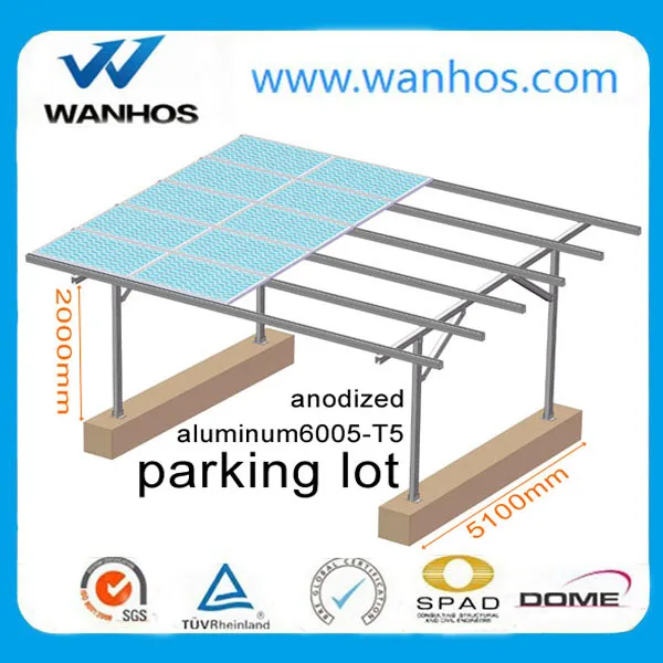 aluminum double Carport