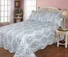 Polyester Satin Bedspreads Bed Sheet Quilted Covers for Sale 2014