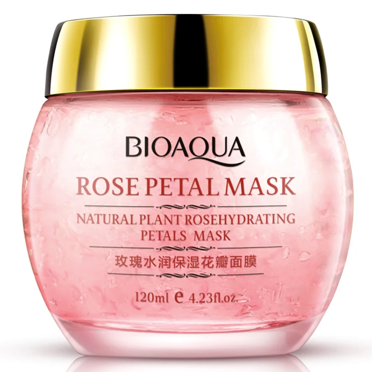 private label Bioaqua rose petal mask oil control whitening Moisturizing skin care Sleep Mask