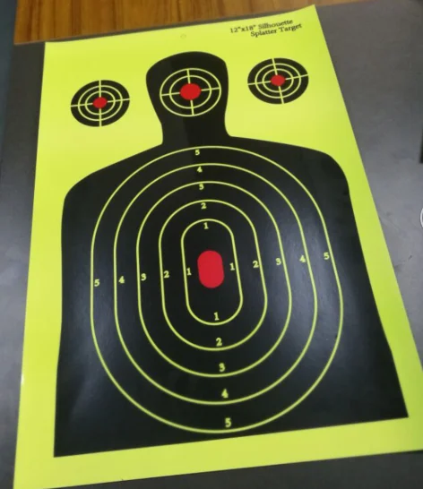 Customized 12*18 inch Stick & Splatter Reactive Self Adhesive Shooting Paper Targets
Customized 12*18 inch Stick & Splatter Reactive Self Adhesive Shooting Paper Targets