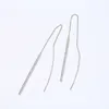 925 sterling silver long earring fine jewelry manufacturer in china