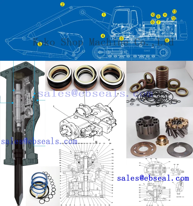 Hydraulic Excavator Parts