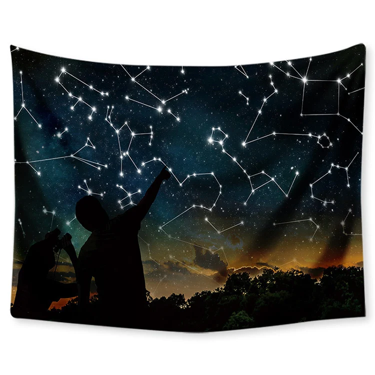 Custom Galaxy Star Colored Printed Decorative Mandala Tapestry Wall Carpet universe sun and moon Wall Hanging Tapestries, Blue
Custom Galaxy Star Colored Printed Decorative Mandala Tapestry Wall Carpet universe sun and moon Wall Hanging Tapestries, Blue