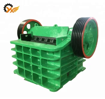 Single toggle pioneer jaw crusher toggle plate iron ore oxide