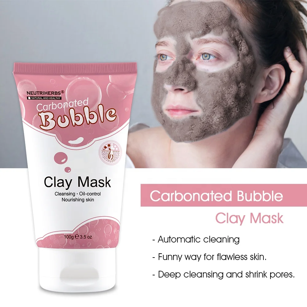 facial piggy carbonated bubble clay mask enjoy your bubbling