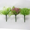 Artificial foliage for flower arranging plastic bush green plants fake small greeneries