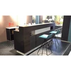 2 person office furniture office counter design front reception desk