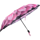 promotion folding digital printing rose umbrella colors with small MOQ