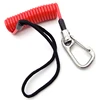 Customized Spring Tether Coil Tool Lanyard With A Snap Hook