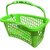 High Quality retail shopping basket collapsible foldable Rolling Plastic Durability Basket(MJYI-TB-DK)