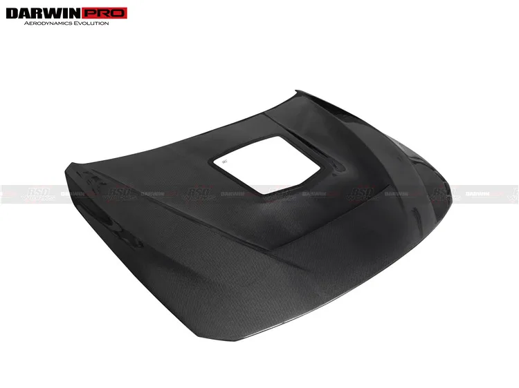 Carbon FIiber Transparent Glass Hood Bonnet IMP Performance FOR 12 17