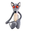 Bestdan realistic plush animal toy wolf plush stuffed toy
